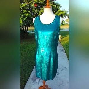 SCALA COSMIC MERMAID SEQUINED DRESS